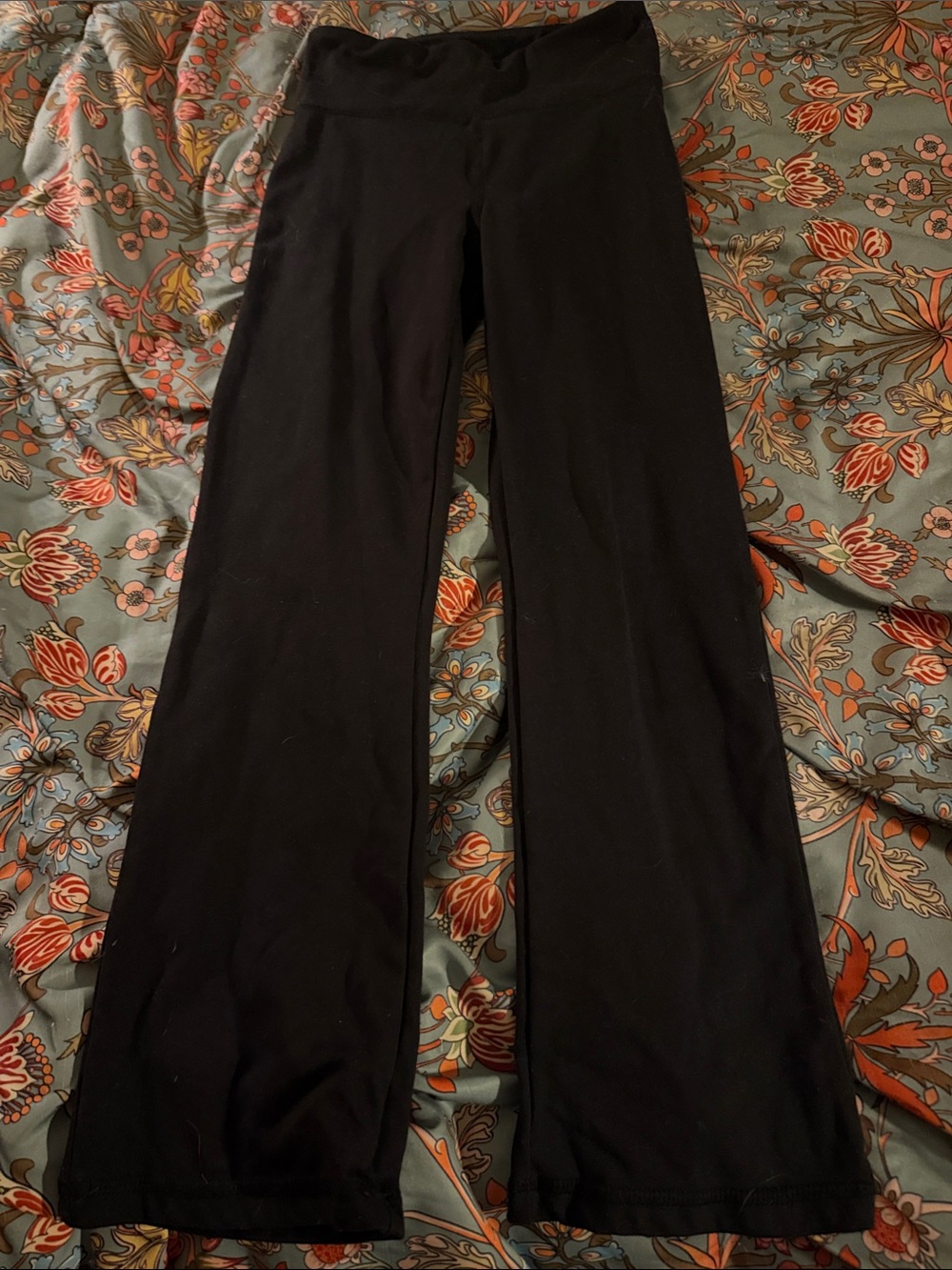 Danskin Black Girls' Flared Yoga Leggings